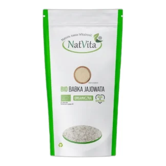 Babka Jajowata BIO Łuska Błonnik Ekologiczna Odchudzanie NatVita 500g — zdjęcie 1