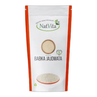 Babka Jajowata Błonnik Łuska Keto Roślinny Odchudzanie 180g NatVita — zdjęcie 1