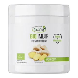 Bio imbir mielony g Natvita 250 — zdjęcie 1