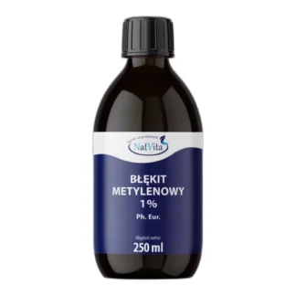 BŁĘKIT METYLENOWY JAKOŚĆ Ph. Eur. 250ml ROZTWÓR NatVita 1% — zdjęcie 1