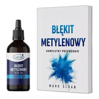 BŁĘKIT METYLENOWY Ph.Eur + DMSO 10% + Kompletny przewodnik Mark Sloan 1% — zdjęcie 1