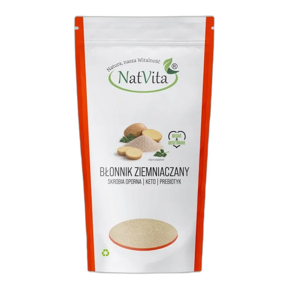 BŁONNIK ZIEMNIACZANY (Skrobia Oporna) Keto Dieta LowCarb 1050g NatVita — zdjęcie 1