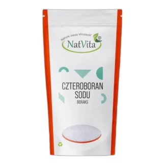 Boraks Czteroboran Sodu Borax Czystości analitycznej Jakość Premium Natura 3000g — zdjęcie 1