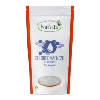 Chlorek Magnezu Sześciowodny Czystości analitycznej Do Kąpieli 850g NatVita — zdjęcie 1