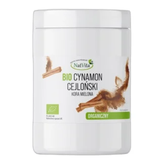 Cynamon cejloński BIO mielony NatVita 300g — zdjęcie 1