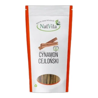 Cynamon Cejloński Laski Aromatyczny Świeży Organiczny 8 cm / 5 szt. NatVita — zdjęcie 1