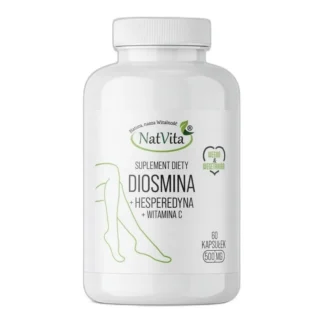 Diosmina Hesperydyna Witamina C Odporność 60 Kapsułek NatVita 500mg — zdjęcie 1