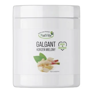 Galgant Korzeń Mielony Roślinny Trawienie Jelita Serce 250g NatVita — zdjęcie 1
