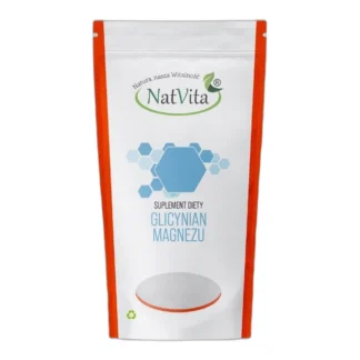 Glicynian Magnezu Stres Mięśnie Skurcze proszek NatVita 200g — zdjęcie 1