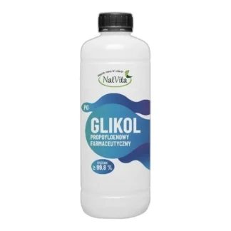 Glikol Propylenowy PG USP/EP Farmaceutyczna Jakość 1l NatVita 99,99% — zdjęcie 1