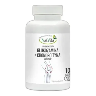 Glukozamina Chondroityna Kolagen Stawy 100 Kapsułek 750mg NatVita 2:1 — zdjęcie 1