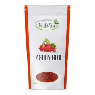 Jagody Goji Suszone Owoce Naturalne Aminokwasy Superfoods NatVita 100g — zdjęcie 1
