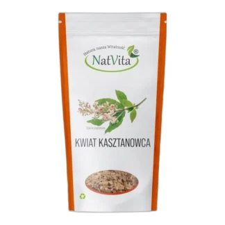Kwiat Kasztanowca 100% Kasztanowiec Bio Herbatka Susz 100g NatVita — zdjęcie 1