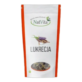 Lukrecja Korzeń Lukrecji Pocięty Suszona Zioła Naturalna NatVita 280g — zdjęcie 1