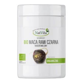 Maca BIO RAW Czarna Mielona Ekologiczna Naturalna Libido NatVita 250g — zdjęcie 1