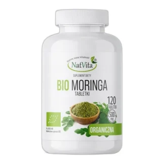 Moringa Olejodajna BIO Odporność Ekologiczna mg 120 Tabletki NatVita 500 — zdjęcie 1
