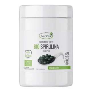 NatVita Bio Spirulina tabletki prasowane na zimno szt. 250 g 625 — zdjęcie 1