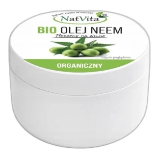 Olej Neem BIO Roślinny Zimnotłoczony Ekologiczny Świeży 100g NatVita — zdjęcie 1