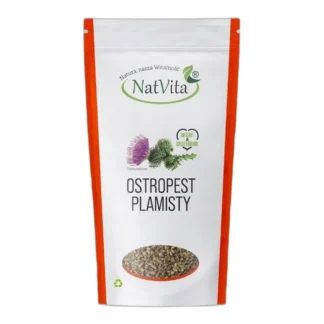 Ostropest Plamisty Wątroba Ziarna Całe Detoks Mocny Organiczny 600g NatVita — zdjęcie 1