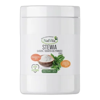 Stewia Ekstrakt Czystości analitycznej 98% Roślinny Zamiennik Cukru Słodzik 280g — zdjęcie 1