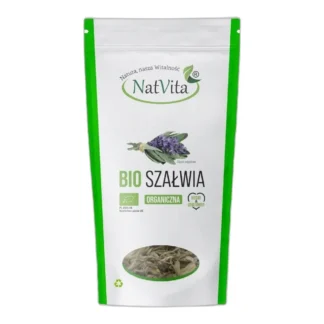 Szałwia BIO Liście Pocięte NatVita 100g — zdjęcie 1