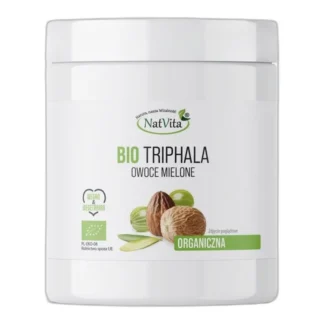 Triphala BIO Mielona Trawienie Układ Pokarmowy Ekologiczna NatVita 100g — zdjęcie 1