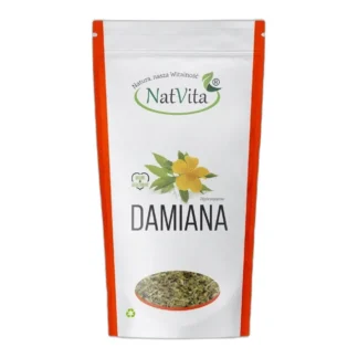Ziele Damiana Zioło Liście Naturalne Libido Erekcja Cellulit NatVita 150g — zdjęcie 1