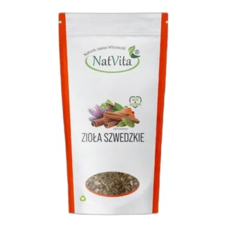 Zioła Szwedzkie Pocięte z Piołunem Grzyby Candida Naturalne NatVita 250g — zdjęcie 1